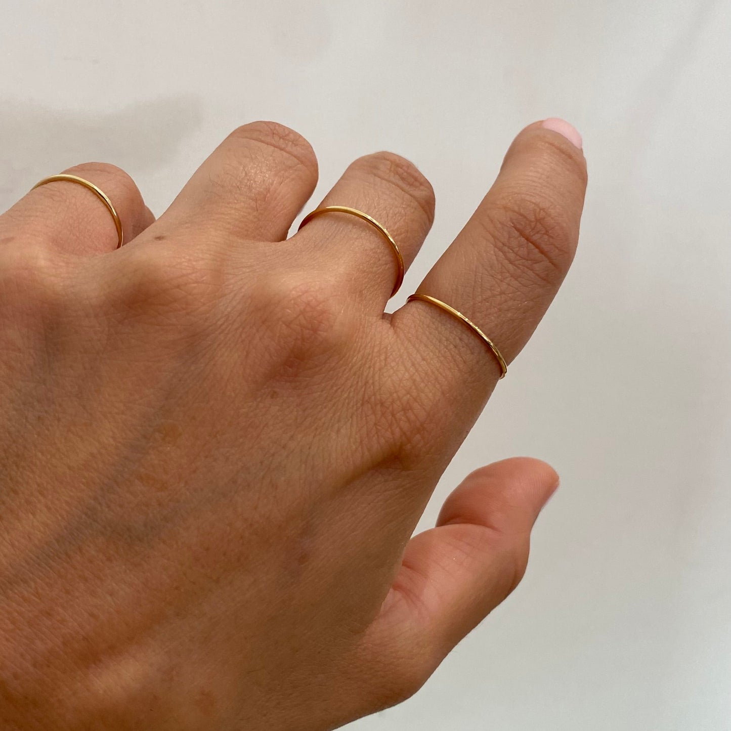 9K Gold Band Ring