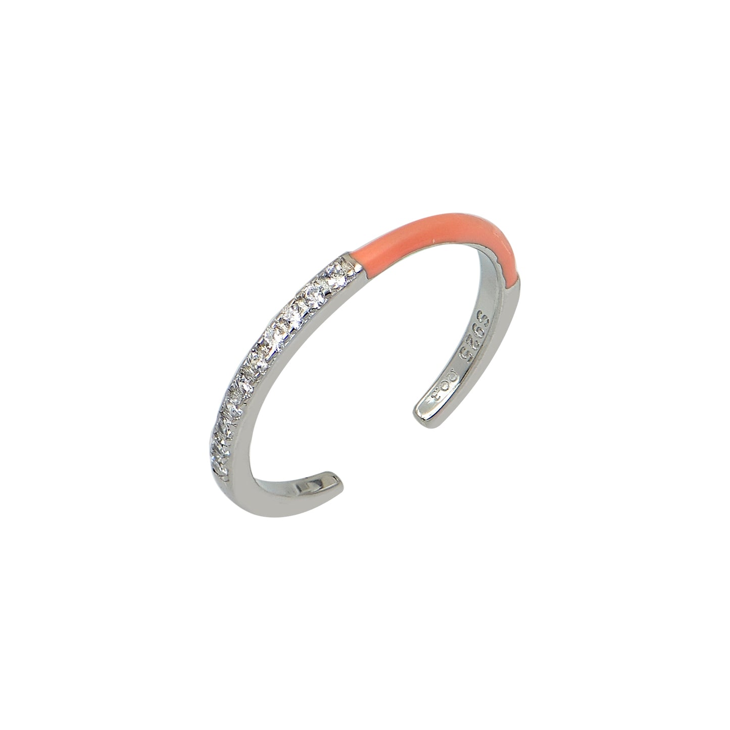 Stone Row Open Ring