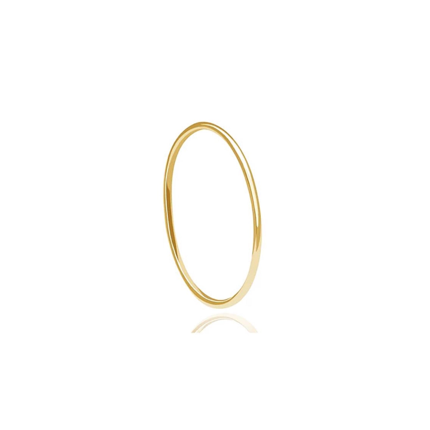 9K Gold Line Ring