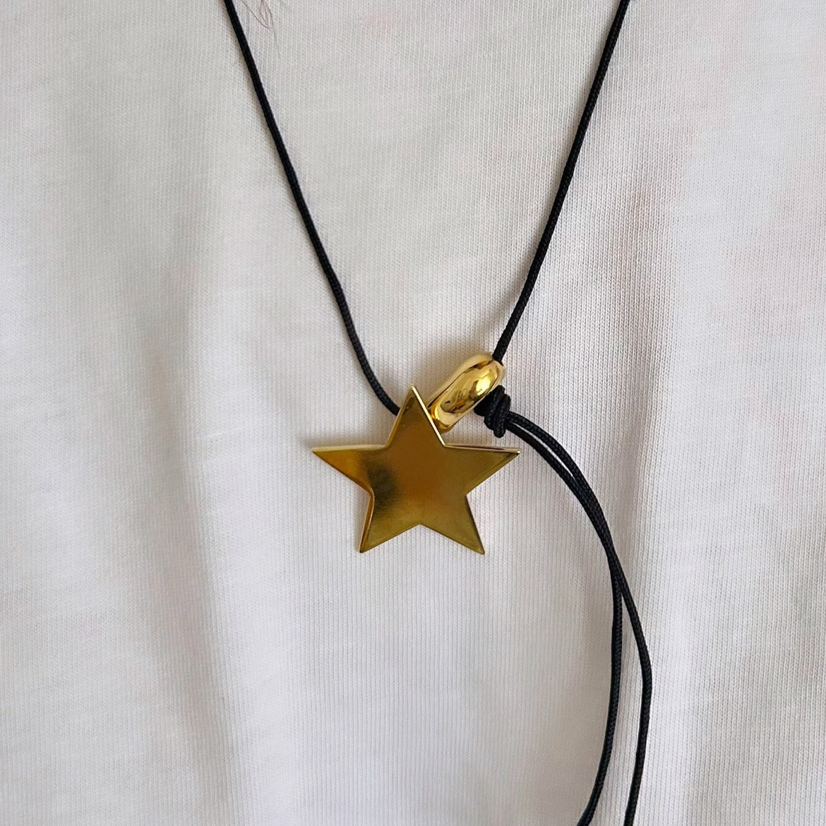 Bronze Star Pendant Necklace