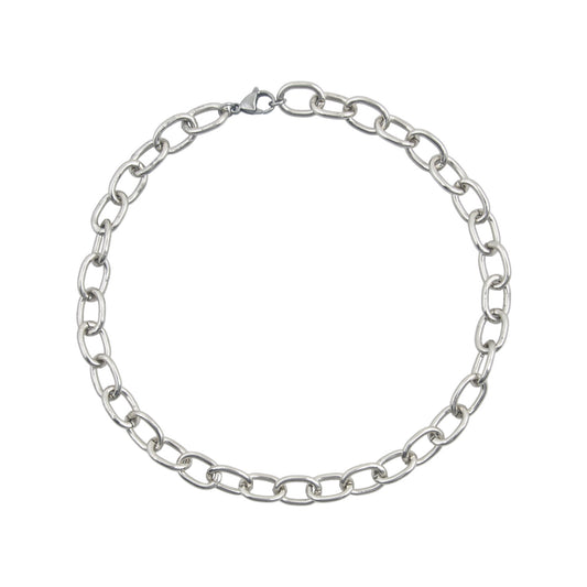 Chunky Oval Chain Necklace
