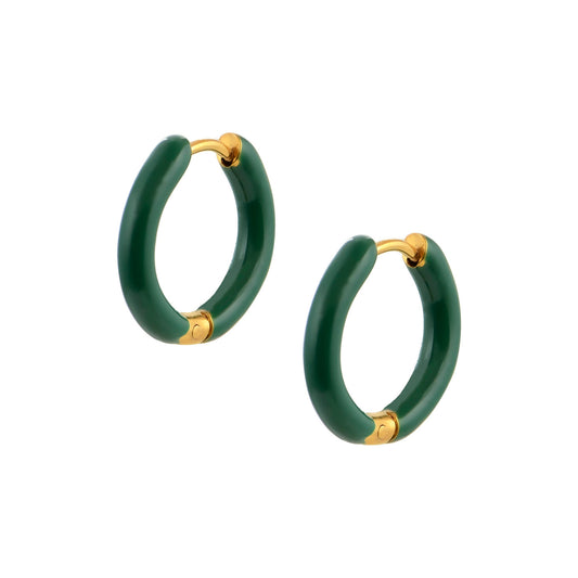 Berceto Enamel Σκουλαρίκια