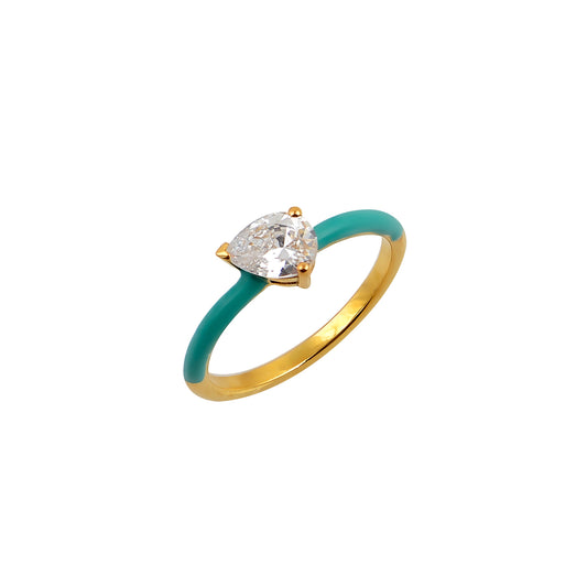 Siena Δαχτυλίδι Turquoise
